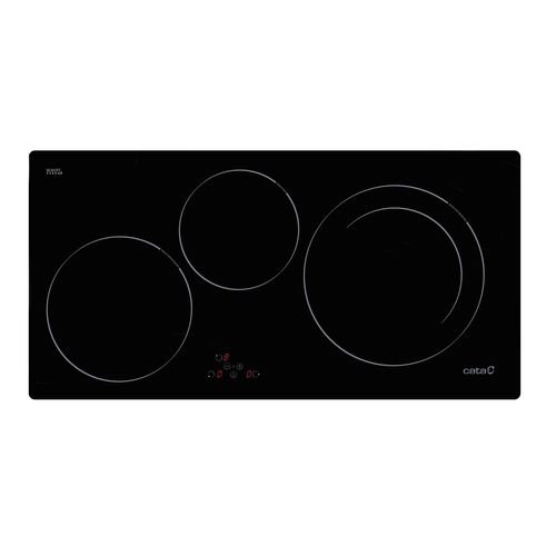 Table de cuisson à induction - IB 753 BK - CATA - 3 foyers / encastrable / avec commandes tactiles