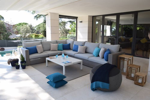 Canapé modulable - CHILLED : 62, 82, CORNER - GreenDesign - contemporain / de jardin / en tissu