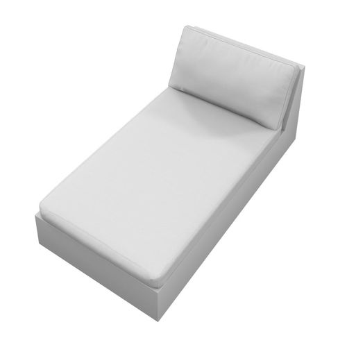 Bain de soleil contemporain - CHILLED 82 - GreenDesign - en Batyline® / en aluminium / de jardin
