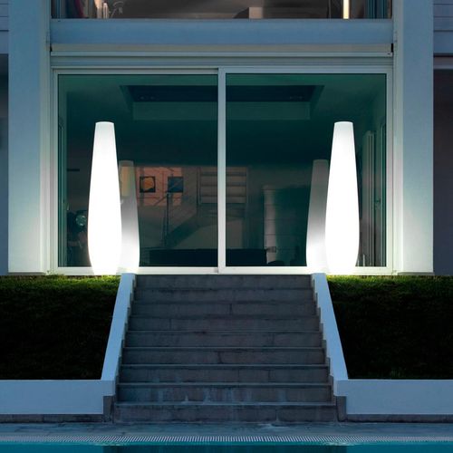 Colonne lumineuse contemporaine - DELOS - GreenDesign - en polyéthylène / d'extérieur
