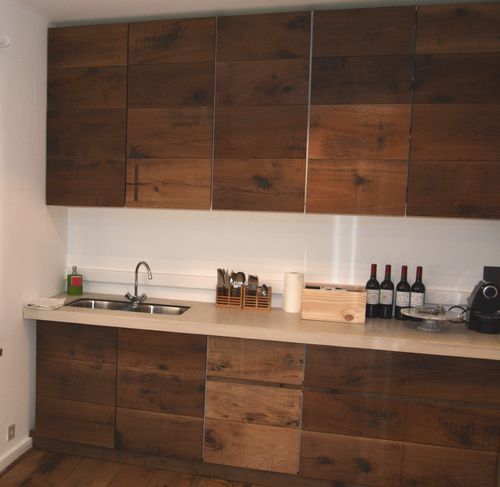 Panneau décoratif pour cuisine - CABUY Didier - mural / en bois