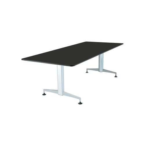 Table de travail contemporaine - A-One - Paustian - en stratifié / en placage de bois / en aluminium