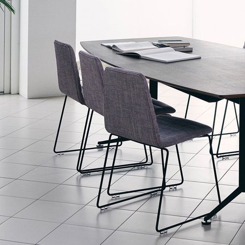 Chaise contemporaine - SPINAL 44 - Paustian - d'intérieur / en tissu / en cuir
