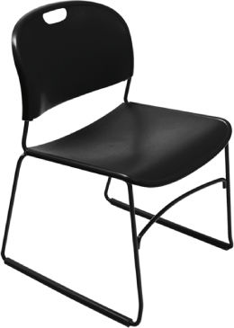 Chaise contemporaine - SG | INDIVIDUAL - Mobiliario, S.A de C.V. - d'intérieur / en plastique / cantilever