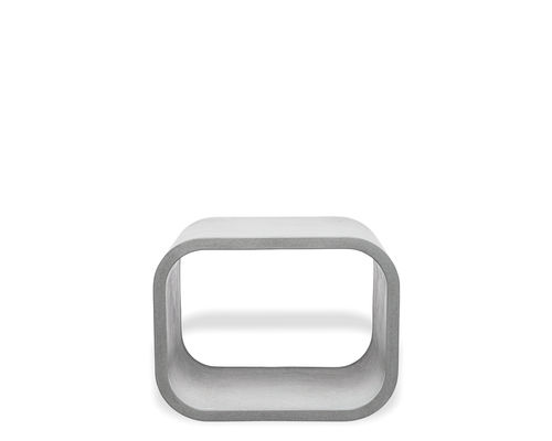 Tabouret contemporain - opus solo - CO33 - en béton / avec piètement en béton / fait main