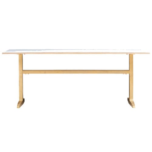 Table à manger contemporaine - MF0900 - house doctor - en laiton / rectangulaire / résidentielle