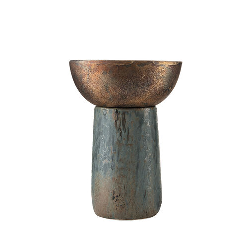Vase contemporain - MT0200 - house doctor - en métal