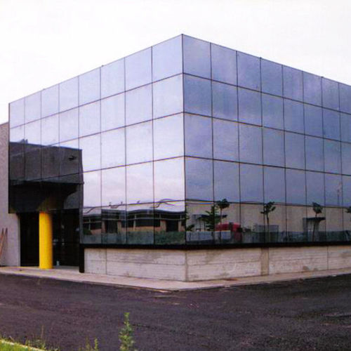 Mur-rideau ossature autoportante - STRUCTURAL FAÇADES - MAPIER GROUP S.R.L. - en aluminium et en verre