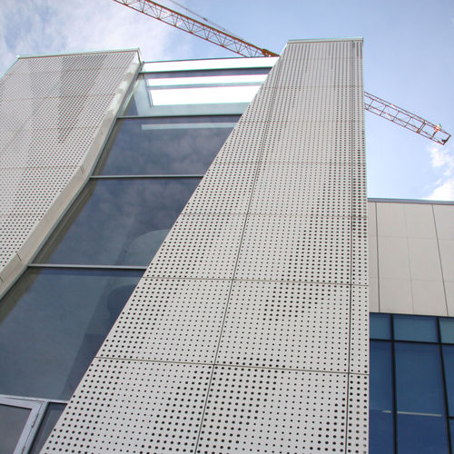 Façade ventilée aluminium - MAPIER GROUP S.R.L. - en plaques