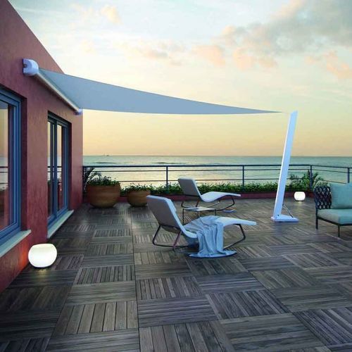 Voile d'ombrage sur mesure - R300 - BT Group - automatique / triangulaire / en tissu