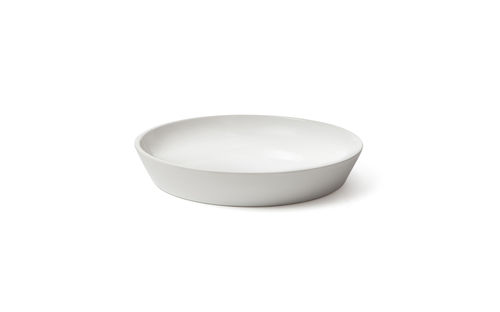 Assiette ronde - CRUDO - Atipico - en verre borosilicaté / en céramique / professionnelle