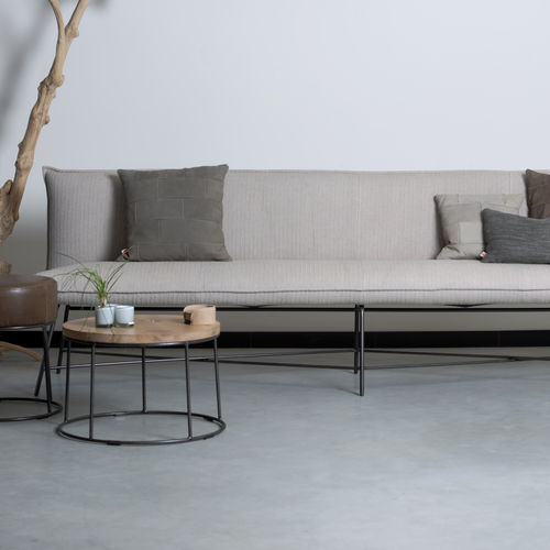 Banquette haute - VIDAR - Jess - contemporaine / en tissu / en cuir