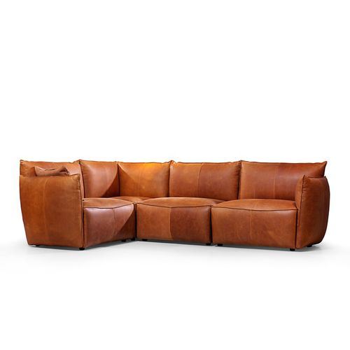 Canapé modulable - Vasa - Jess - contemporain / en tissu / en cuir