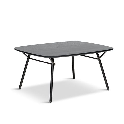 Table basse contemporaine - Vain - Jess - en chêne / en noyer / avec piètement en acier