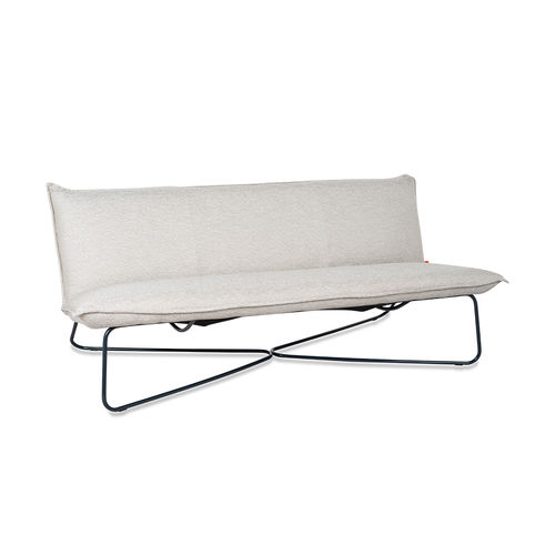 Canapé contemporain - Earl  - Jess - d'extérieur / en tissu / gris