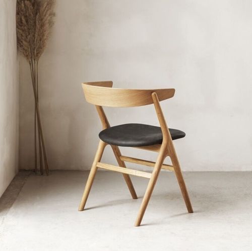 Chaise de salle à manger design scandinave - Sibast No 9 - sibast furniture - d'intérieur / en laine / en cuir