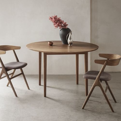 Table à manger contemporaine - Sibast No 3 - sibast furniture - en chêne / en noyer / en MDF laqué