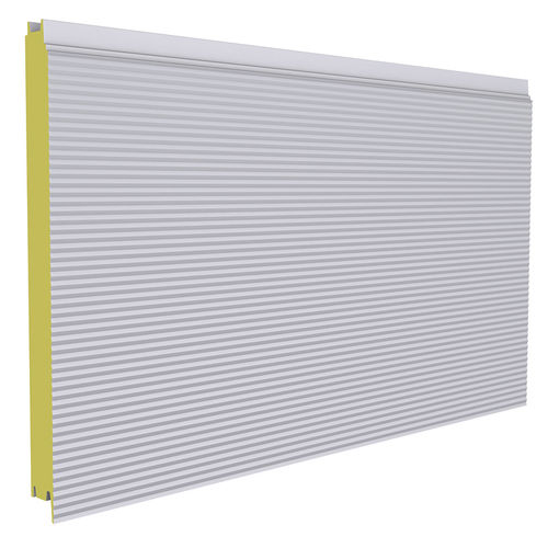 Panneau sandwich pour mur - POLTHERMA PS - EuroPanels - face métallique / âme en polyisocyanurate PIR