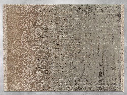 Tapis contemporain - TIBETAN LUX  - AMINI - à motif / en laine / en soie