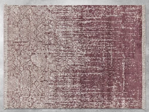 Tapis contemporain - TIBETAN LUX - FARNESE  - AMINI - à motif / en laine / en soie