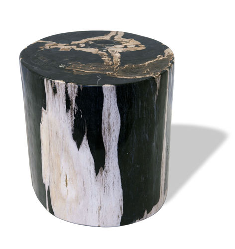 Tabouret contemporain - SKU: 249	 - Unik - en bois fossilisé / professionnel / d'extérieur