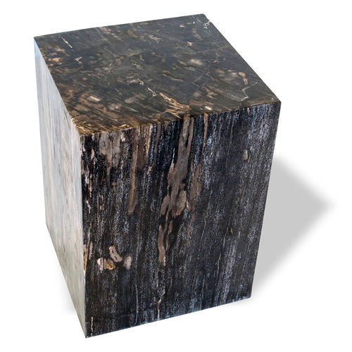 Tabouret contemporain - SKU: 507 - Unik - en bois fossilisé / professionnel / d'extérieur