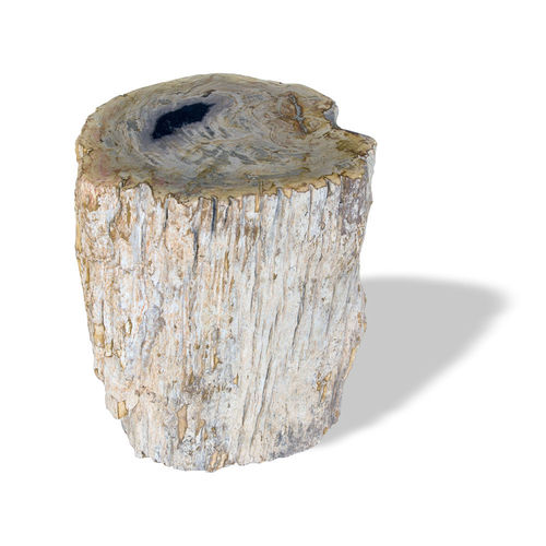 Tabouret contemporain - SKU: 517 - Unik - en bois fossilisé / professionnel / d'extérieur