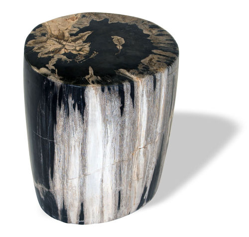 Tabouret contemporain - SKU: 524 - Unik - en bois fossilisé / professionnel / de salle de bain