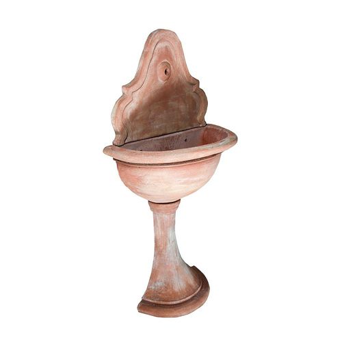 Fontaine de jardin - Fontana Leo - Laboratorio Sanrocco - de terre cuite / design original