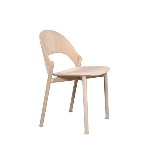 Chaise design scandinave - SANA - Zanat - d'intérieur / en bois massif / en noyer