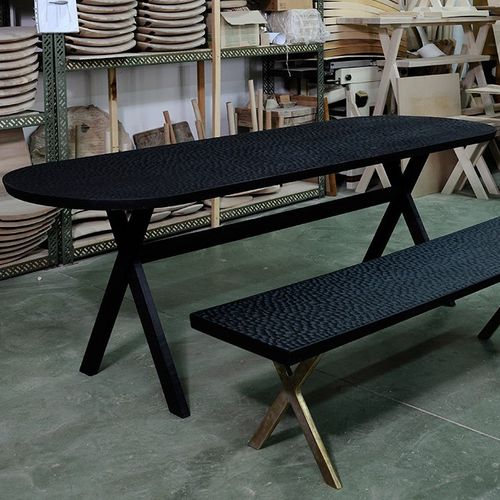 Table à manger contemporaine - TOUCH - Zanat - en chêne / en noyer / en frêne