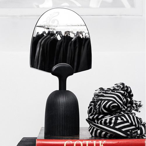 Miroir à poser - NUR - Zanat - design scandinave / en érable / noir