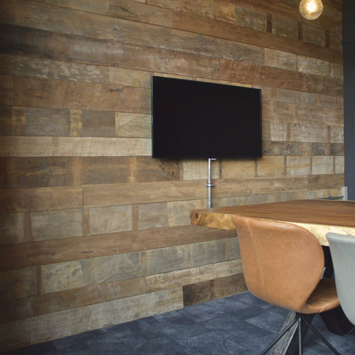Revêtement mural pour intérieur - MURENO - Teakwall - en teck / lisse / aspect bois