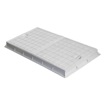 Couvercle de regard en polypropylène - TC6030 - AIRGAMA SRL - rectangulaire