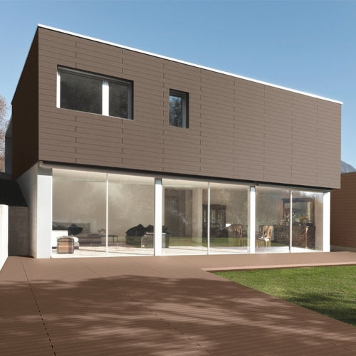 Bardage en lames - CDECK® - IHT LDA - en composite / durable / rainuré