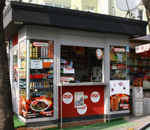 Kiosque commercial - Lifecase - PREFABRIK YAPI INSAAT SANAYI VE TICARET A.S. - d'extérieur / en métal / modulaire