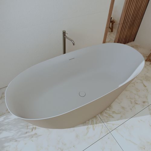 Baignoire ovale - Lake - QUARE DESIGN - à poser / pour habitat / à usage professionnel
