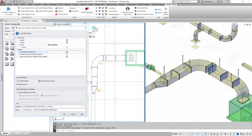 Logiciel CAO - DUCTDESIGNER - TRIMBLE MEP FRANCE - de dessin / de modélisation / 3D