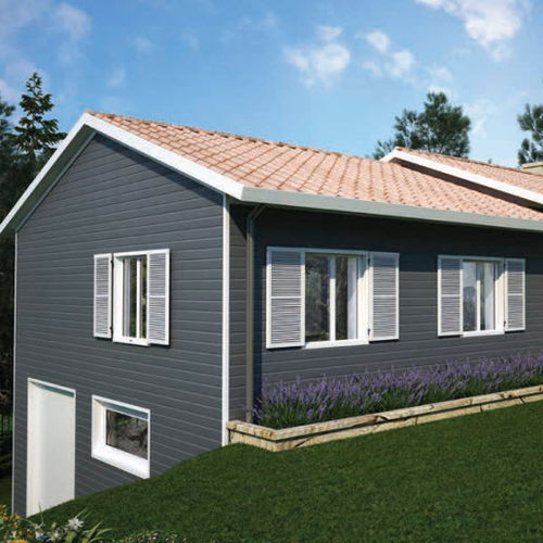 Bardage en lames - VOX - en bois / vertical / durable