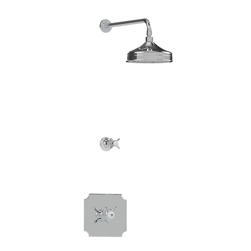 Set de douche encastrable au mur - WH2601 - WILLIAM HOLLAND LTD - classique / thermostatique