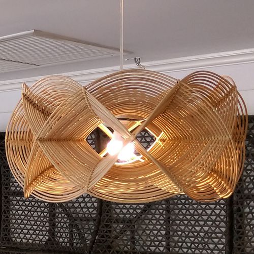 Suspension - NARRA : C16LM-031 - Corner 43 Decor - en rotin / contemporaine / d'intérieur