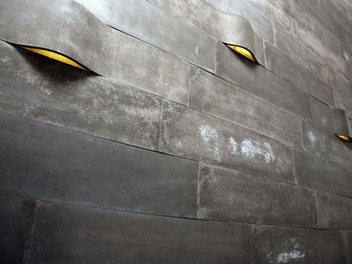 Carrelage en béton - WILLOW - itaibaron - à relief / d'intérieur / mural