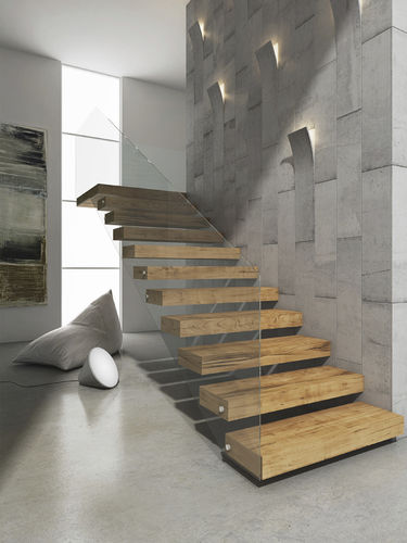 Carrelage en béton - RAMPA - itaibaron - 3D / d'intérieur / mural