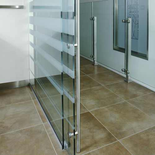 Poignée de tirage pour porte en verre - Logli Massimo Spa - en métal / contemporaine
