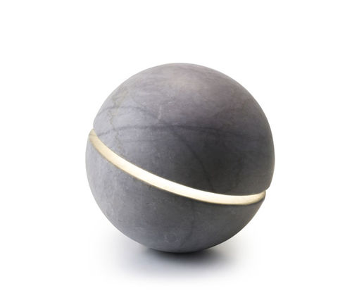 Lampe de sol - SPHERA - Essenze di Luce - en marbre / en pierre naturelle / contemporaine