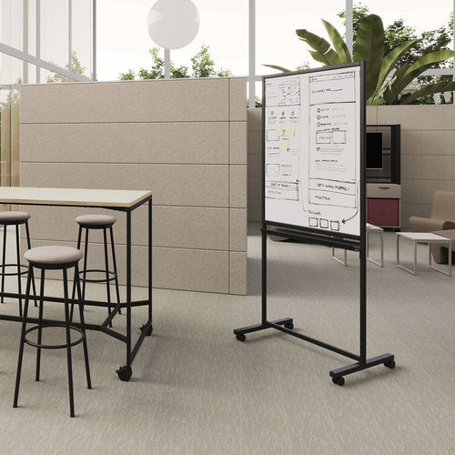 Tableau blanc - OFFA - Nowy Styl - sur pied / en métal / mobile