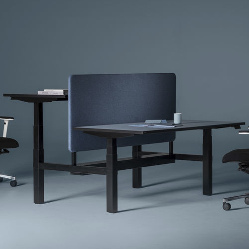 Bureau pour open space - EMODEL 2.0 - Nowy Styl - sur pied / pour 1 personne / pour 2 personnes