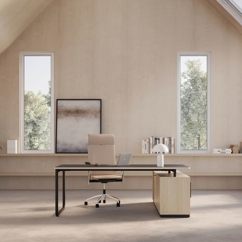 Bureau pour open space - PLAY&amp;WORK - Nowy Styl - sur pied / pour 2 personnes / contemporain
