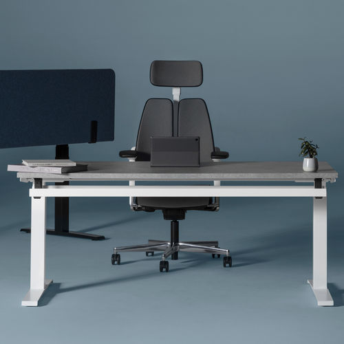 Bureau sur pied - EMODEL 2.0 - Nowy Styl - contemporain / en bois / droit