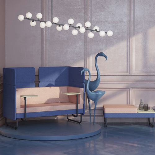 Canapé modulable - PLAY&WORK - Nowy Styl - contemporain / en tissu / tapissé